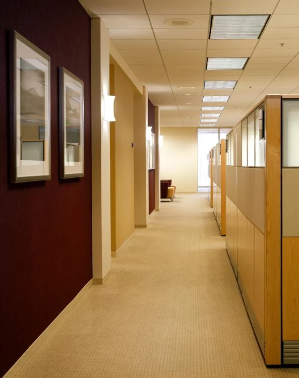 Interior corridor at Argent Mortgage.