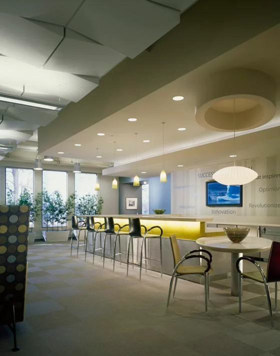Café bar and counter seating.